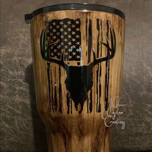 Woodgrain tumbler